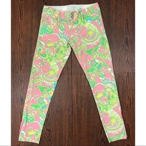 Lilly Pulitzer Worth Skinny Mini Zip In Chin Chin